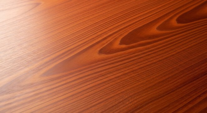A warmly lit wooden surface with prominent grain patterns
