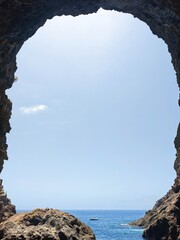 Fototapeta premium La Palma Blick aus der Pirateninsel