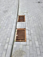 Nawierzchnia z brukowej kostki betonowej  © WalDec