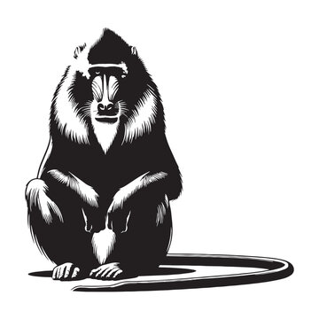 Mandrill, Mandrill, Baboon, Primate, Monkey, Wildlife, Nature, Jungle, Rainforest, Forest, Africa, Colorful, Face, Wild, Intelligent, Curious, Social, Family, Troop, Mammal, Rare, Amazing, Adventint.