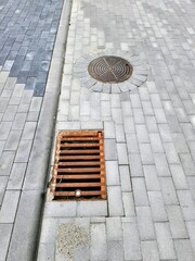 Nawierzchnia z betonowej kostki brukowej  © WalDec