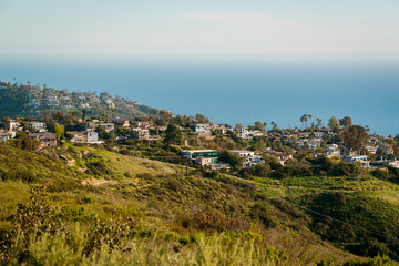 Fototapeta premium View from Top of the World, Laguna Beach, California