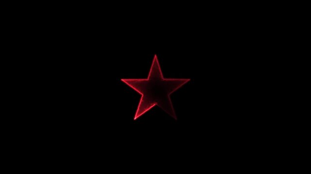 Abstract neon star streaks black background with seamless looping flow, colorful glowing laser lines speeding through dark futuristic space, high quality 4k digital video asset, 4k video