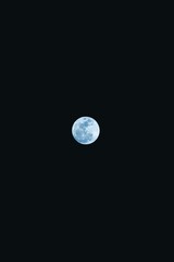 full blue moon in the sky © MAmir