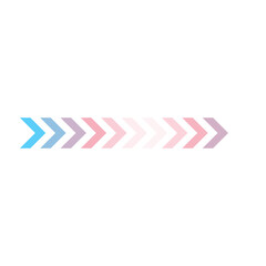 Obraz premium Transgender Pride Chevron Stripe Divider Colorful Border Pattern