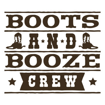 Boots and booze crew logo