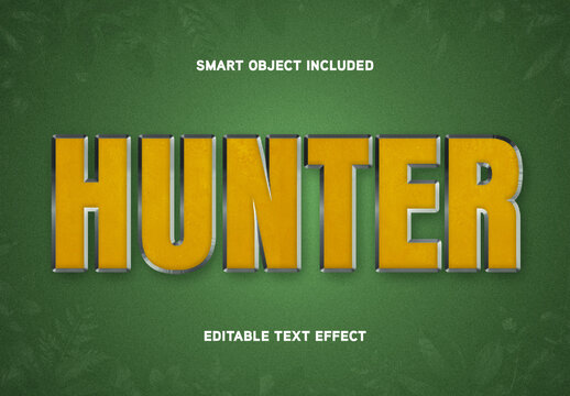 Hunter Text Effect