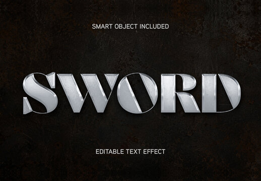 Sword Text Effect