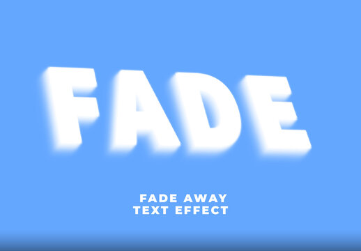 Fade Away Text Effect