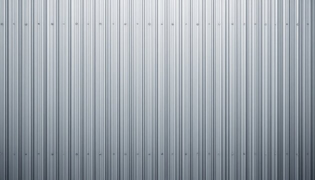 An image of a close up of a metal wall with a fire hydrant in front of it