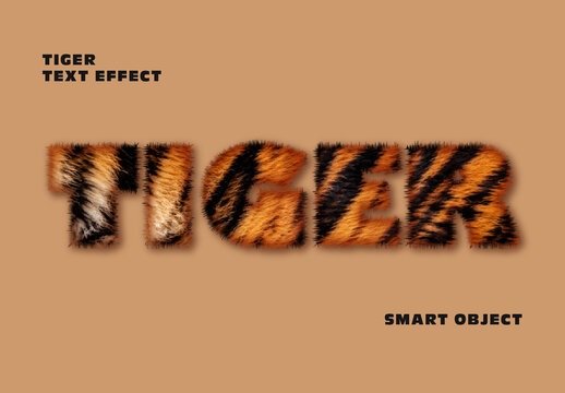 Tiger Text Effect