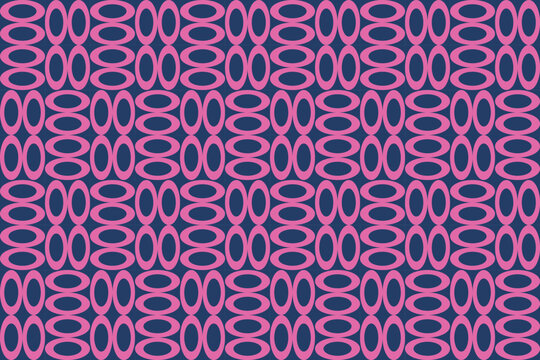 Circle Shapes Purple Geometric Pattern Background