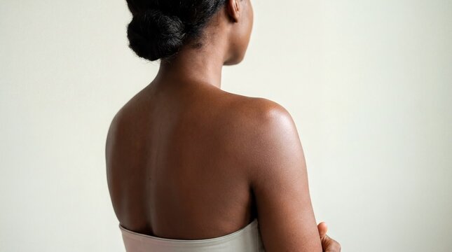Radiant Black Skin with Vegan Omega-3: Wellness and Beauty Supplement Promotion