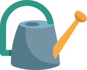 Obraz premium Watering Can and Garden Tool Illustration.