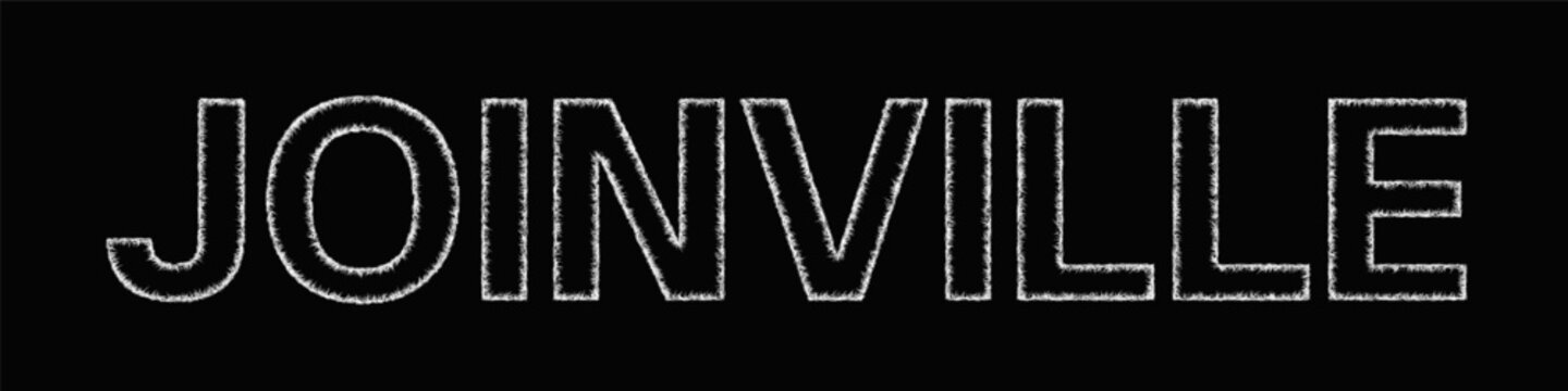 Sketch Joinville text design element