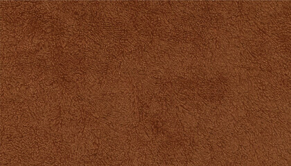 Vector texture of a soft brown bath towel, showing the detailed pattern of cotton fabric loops. This high-quality background creates a warm, cozy, and comfortable aesthetic for design projects. © Bediha Duru Öksüz