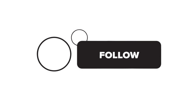   
Follow button icon for social media interface