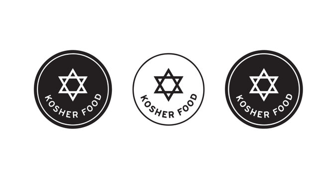 Kosher food certification symbols