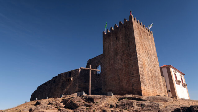 Belmonte, Portugal. The Castle of Belmonte is a medieval castle located in the municipality of Belmonte, Castelo Branco district.