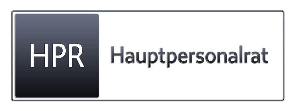 HPR - Hauptpersonalrat - Jura Rechts Abk&uuml;rzung