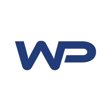 letter wp logo design for business partners identity	