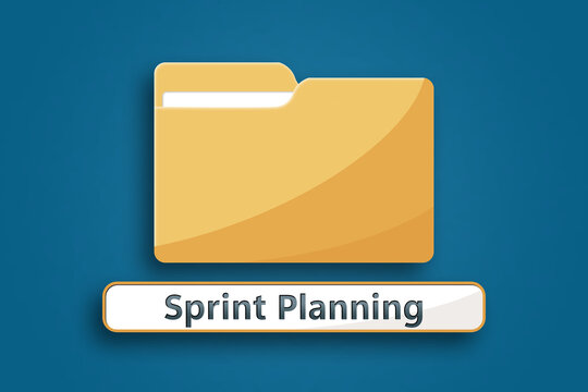 Computer Folder - Sprint Planning - Business & Organization