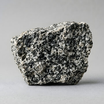 Macro view of speckled diorite rock surface for luxury product mockup and ecommerce banner