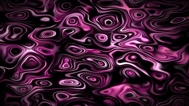 Dynamic Pink and Purple Fluid Flowing Abstract Background Motion Graphic
