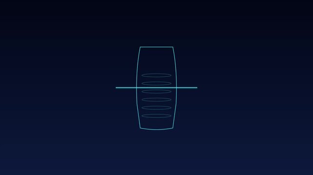 Minimalist eraser animation erasing line on dark 4k background, motion minimalist digital