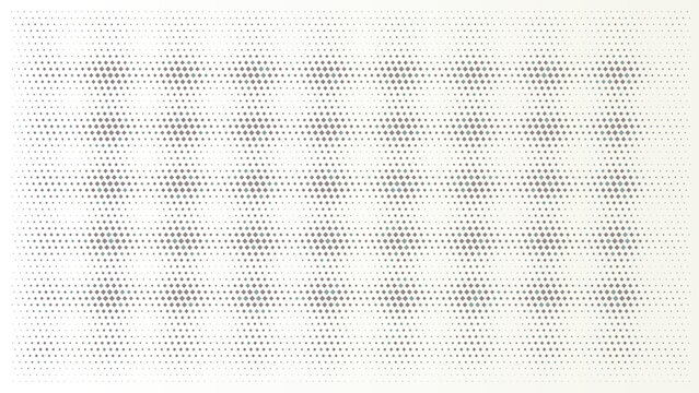 Modern abstract gray rhombus pattern with fading wavy halftone effect