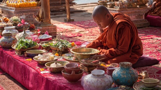 61.Concept = Asalha Puja is a theravada buddhist festival which typically takes place in july, It is celebrated in Cambodia, Thailand, Sri Lanka, Laos, Myanmar. Asalha bucha is Dhamma Day, one most