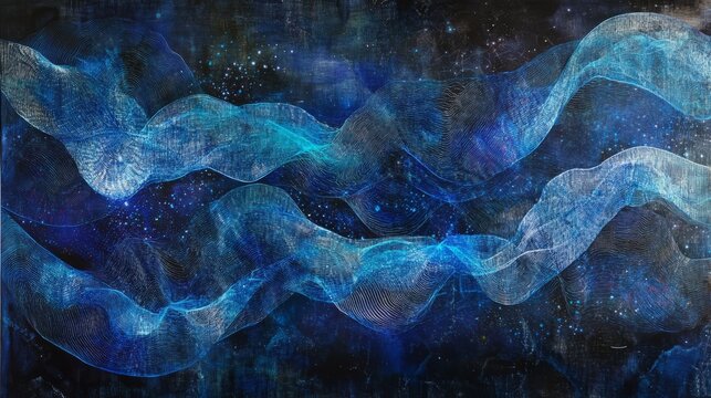 Abstract. Blue Waves. Cosmic Background.