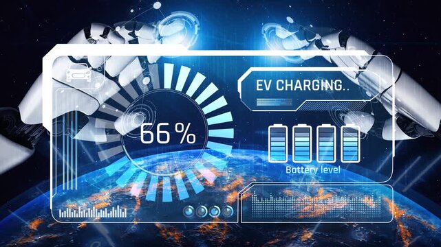 AI enhances EV charging systems by monitoring battery levels, optimizing charging paths, and guiding users to nearby stations for improved electric vehicle experience Marrow