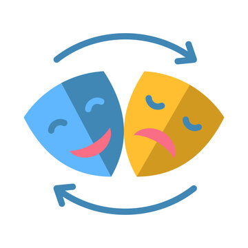 Duality Icon - Flat Color