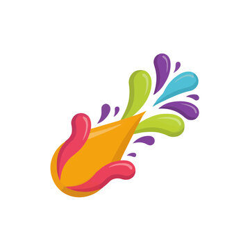 Colorful Abstract Splash