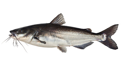 Obraz premium fresh fish isolated on white