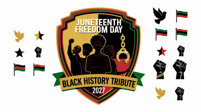 Juneteenth Freedom Day Black History Tribute