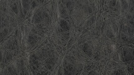 Fototapeta premium Dark Distressed Leather Texture Background with Organic Fibrous Pattern for Luxury Interior Design and Abstract Digital Art Projects