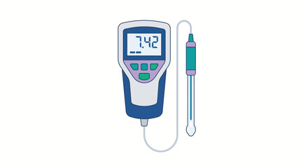Electronic handheld device for liquid analysis © jeew