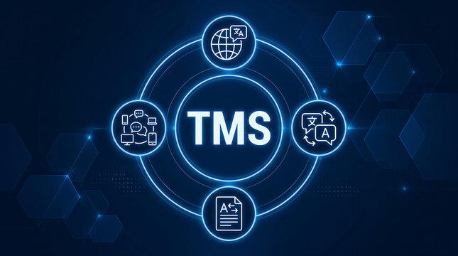 TMS acronym, talent management system concept,an integrated software platform that supports core talent management processes, including recruitment