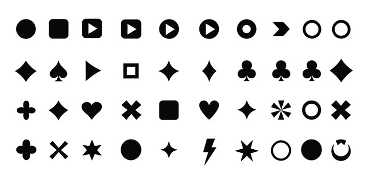 Bullet List Icons for PowerPoint Presentations with Arrow Bullet Points and Editable Vector Symbols