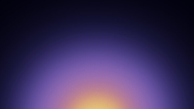 Dark purple and blue abstract grainy gradient background with a soft glowing yellow light at the bottom. Cinematic moody texture for UI design, presentations, and dark mode wallpapers.
