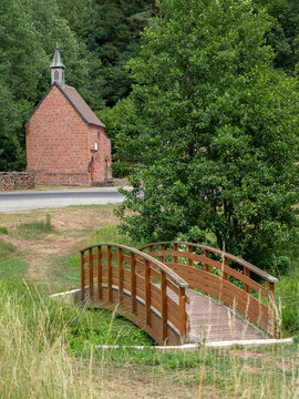 Chapelle notre dame de la mis&eacute;ricorde &agrave; Mouterhouse, Moselle, France