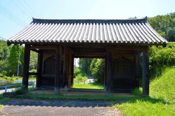 Obraz premium 如意寺 山門