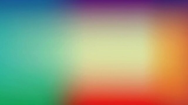 4K Abstract blurred gradient mesh background in bright Colorful smooth. Suitable For Wallpaper, Banner, Background, Card, 