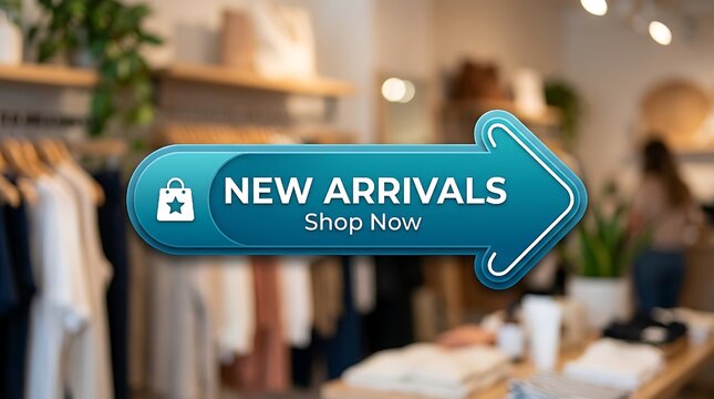 Rounded arrow banner label