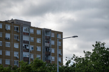 Soviet-era prefabricated apartment buildings in Budapest, Hungary © Daniel