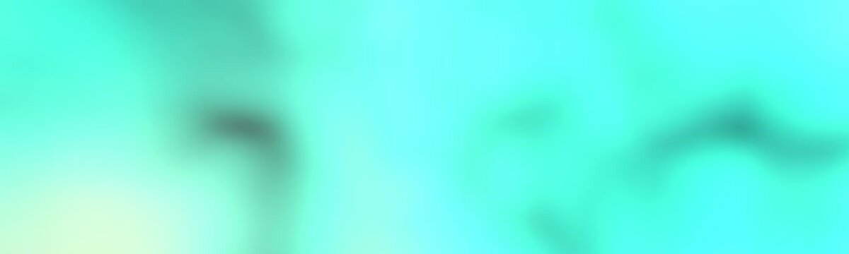 Pale mint and aqua haze flows around smoky shadows in a seamless loop, forming a soft animated website banner background template for fresh design