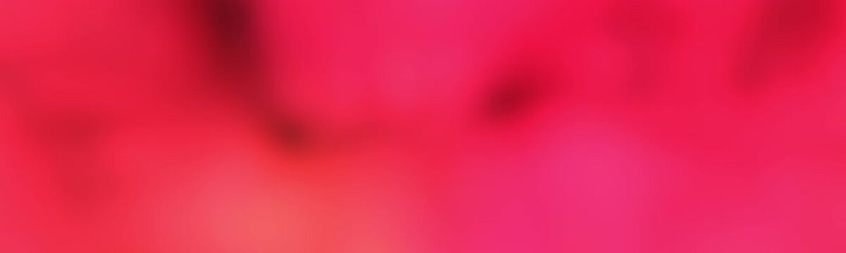 Coral red and hot pink glow pulses in a seamless loop, creating a vivid animated website banner background template with upbeat modern energy
