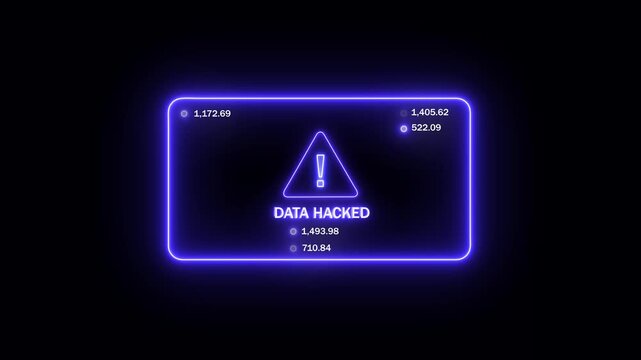 Cyber protection terminal alert prompts critical database information restriction messages. System hacking emergency dashboards deploy a cyber protection terminal alert frame.